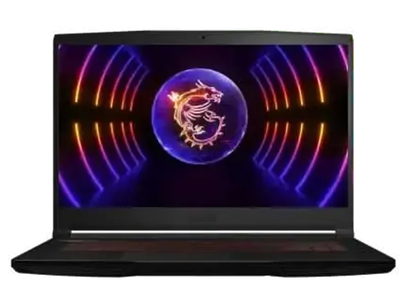 MSI GF63 Thin Intel Core I5 12TH GEN 12450H - (16 GB/512 GB SSD/Windows 11 Home/4 GB Graphics/NVIDIA GeForce RTX 3050/144 HZ) Thin GF63 12UC-846IN Gaming Laptop (15.6 Inch, Black, 1.86 G)