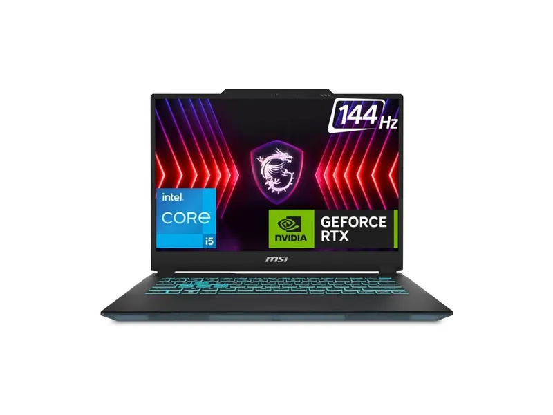 MSI Cyborg 14 Intel Core I5 13TH GEN 13420H - (8 GB/512 GB SSD/Windows 11 Home/6 GB Graphics/NVIDIA GeForce RTX 3050) Cyborg 14 A13UDX-207IN Gaming Laptop (14 Inch, Translucent Black, 1.6 KG, With MS Office)