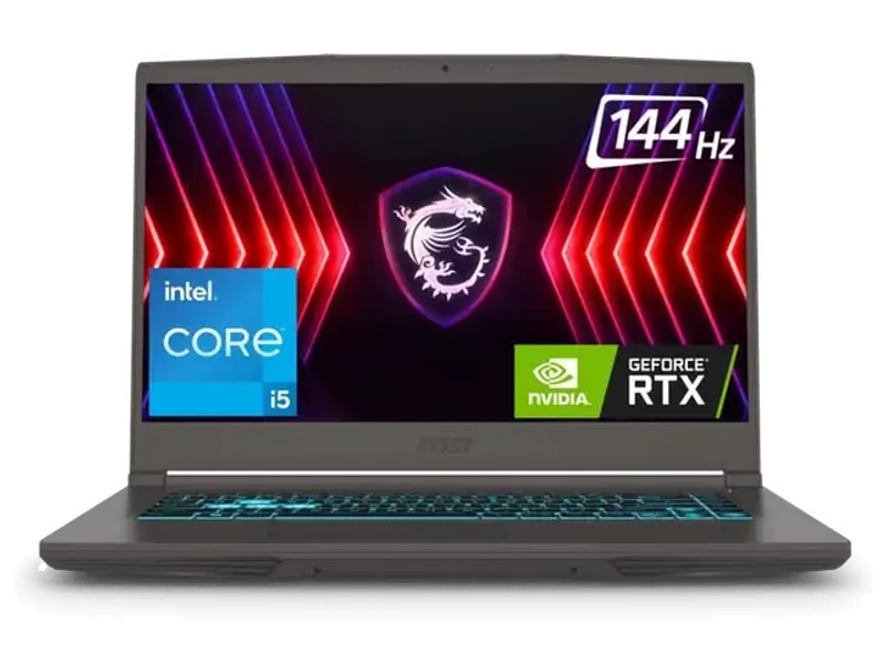 MSI Thin 15 Intel Core I5 13TH GEN 13420H - (16 GB/512 GB SSD/Windows 11 Home/6 GB Graphics/NVIDIA GeForce RTX 3050/144 HZ) Thin 15 B13UDX-3223IN Gaming Laptop (15.6 Inch, Cosmos Gray, 1.86 KG)