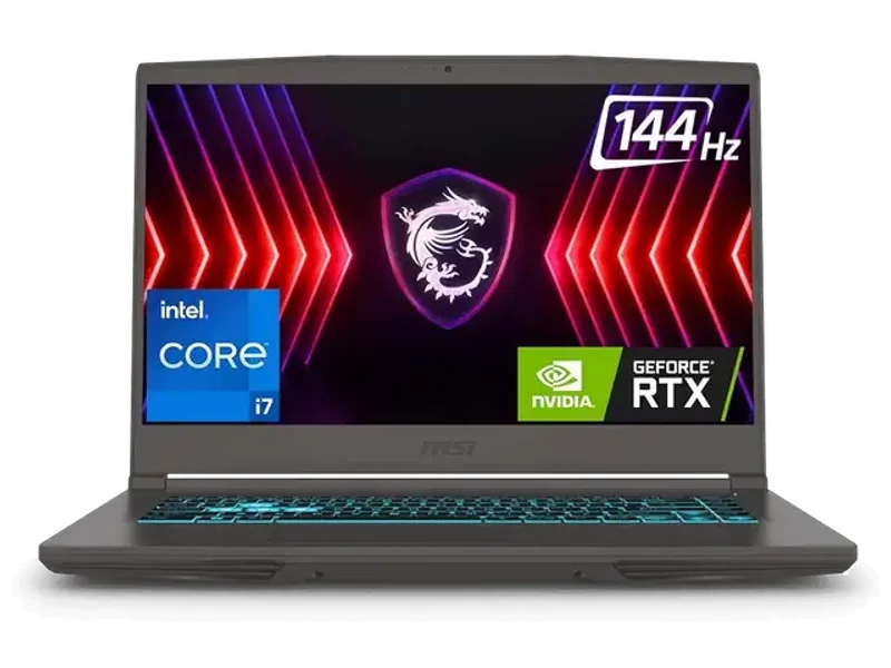 MSI Thin 15, Intel 13th Gen. Core i7-13620H, 40CM FHD 144Hz Gaming Laptop(16GB/512GB NVMe SSD/Windows 11 Home/NVIDIA GeForce RTX 2050,GDDR6 4GB /Cosmos Gray/1.86Kg), B13UCX-1806IN