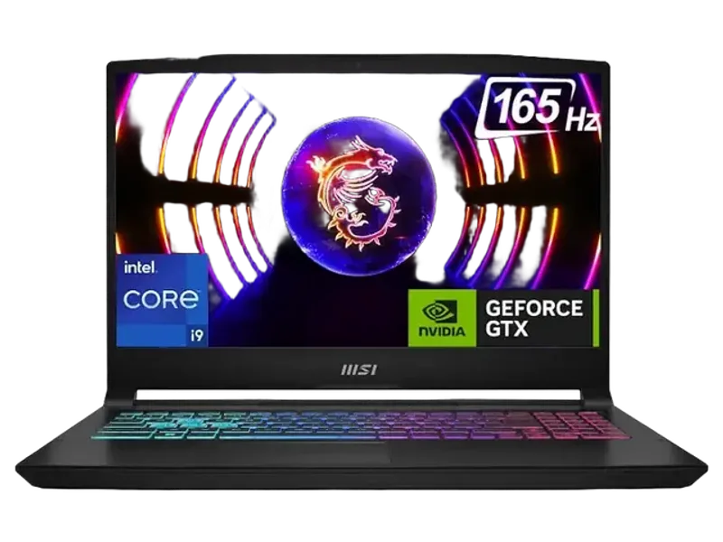 MSI Katana 15, Intel 14th Gen. i9-14900HX, 40cm QHD 165Hz Gaming Laptop (16GB/1TB NVMe SSD/Windows 11 Home/NVIDIA GeForce RTX 5060, GDDR7 8GB/Black/2.4Kg) B14WFK-261IN