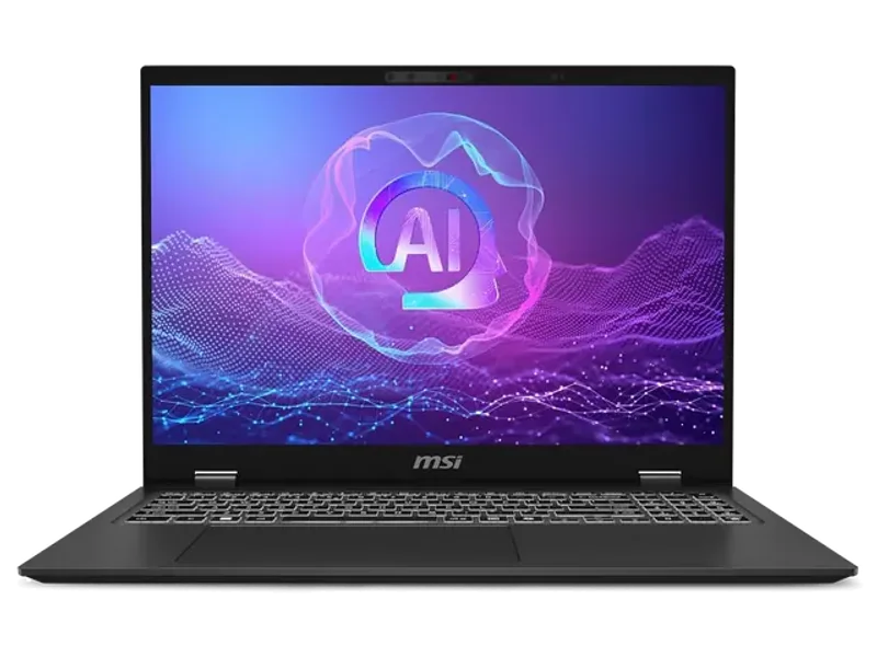MSI Prestigepro 16 AI,Intel Series 2 Core Ultra 7 255H,41cm UHD+ OLED 60Hz Thin & Light Laptop(32GB/1TB NVMe SSD/Windows 11 Home/Office 2021/GeForce RTX 4050,GDDR6 6GB/Stellar Gray/1.6KG)B2HVEG-253IN