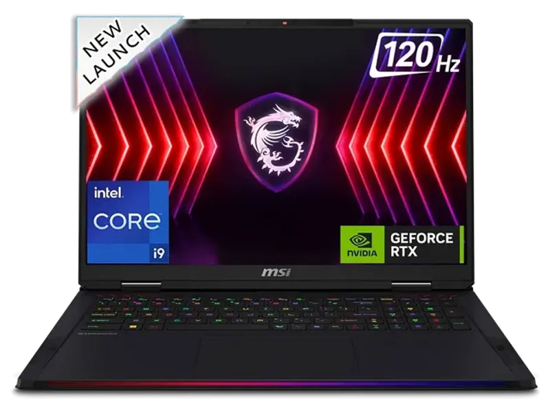 MSI RAIDER 18 HX A14VHG-254IN GAMING LAPTOP (14TH GEN CORE I9/ 32GB/ 2TB SSD/ WIN11 HOME/ 12GB RTX 4080 GRAPH)