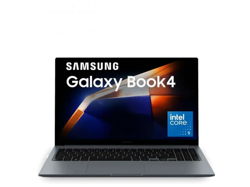 SAMSUNG GALAXY BOOK4 INTEL CORE 5 120U - (16 GB/512 GB SSD/WINDOWS 11 HOME) NP750XGK-KG2IN / NP750XGK-LG2IN THIN AND LIGHT LAPTOP (15.6 INCH, GRAY, 1.55 KG, WITH MS OFFICE)