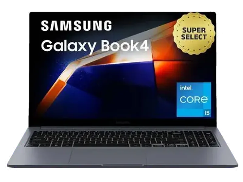 Samsung Galaxy Book4 Metal Intel Core i5 13th Gen 1335U - (16 GB/512 GB SSD/Windows 11 Home) NP750XGJ Thin and Light Laptop
