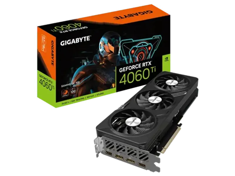 Gigabtye RTX 4060Ti Gaming OC 16Gb Gddr6 Graphic Card GV-N406TGAMING OC-16GD