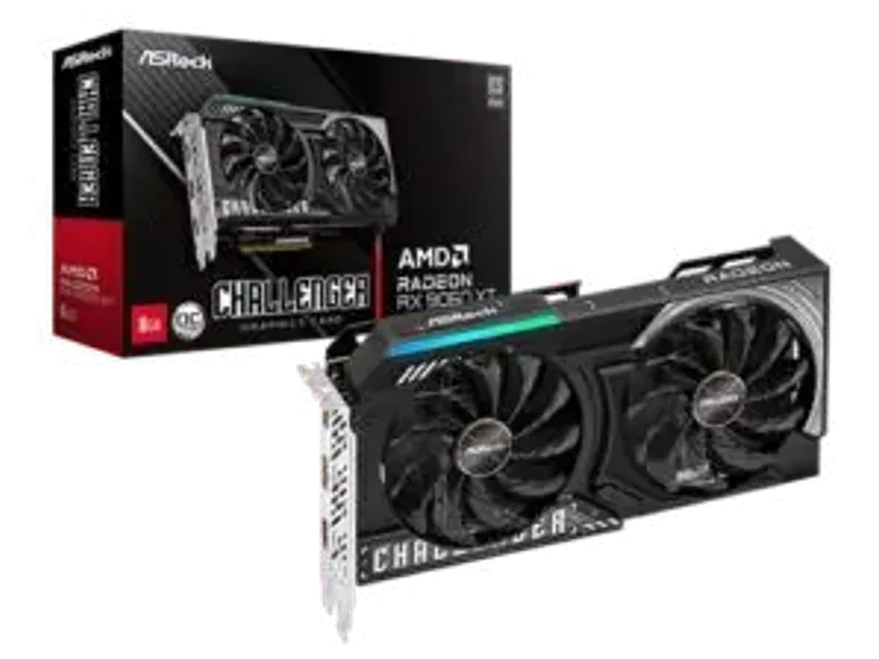 Asrock AMD Radeon RX 9060 XT Challenger 8GB OC Graphic Card RX9060XT CL 8GO