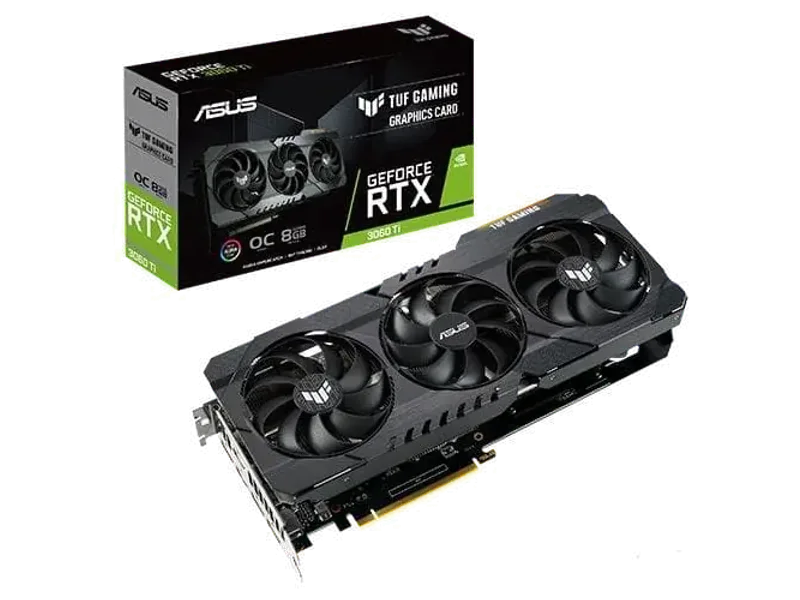 ASUS TUF Gaming RTX 3060 Ti OC 8GB Nvidia Graphic Card