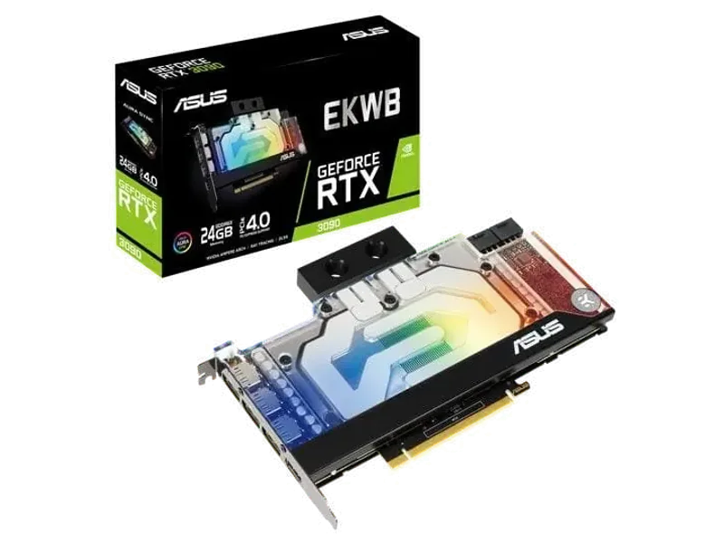 ASUS GeForce RTX 3090 EKWB 24GB NVIDIA Graphic Card With Water Block