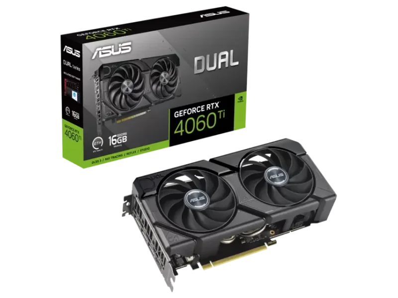 ASUS Dual GeForce Rtx 4060 Ti Evo 16GB Nvidia Graphics Card