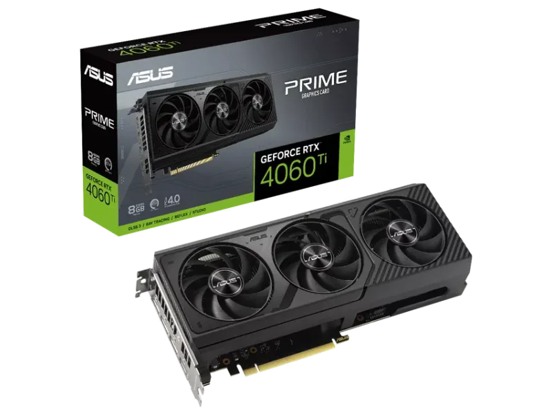 ASUS Prime GeForce RTX 4060 TI 8GB Nvidia Graphics Card