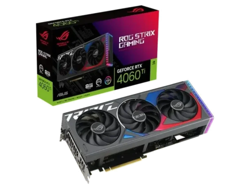 ASUS ROG Strix GeFroce RTX 4060 Ti 8GB Nvidia Graphic Card