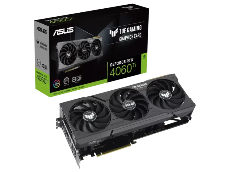 ASUS TUF Gaming GeForce RTX 4060 Ti 8GB Nvidia Graphic Card