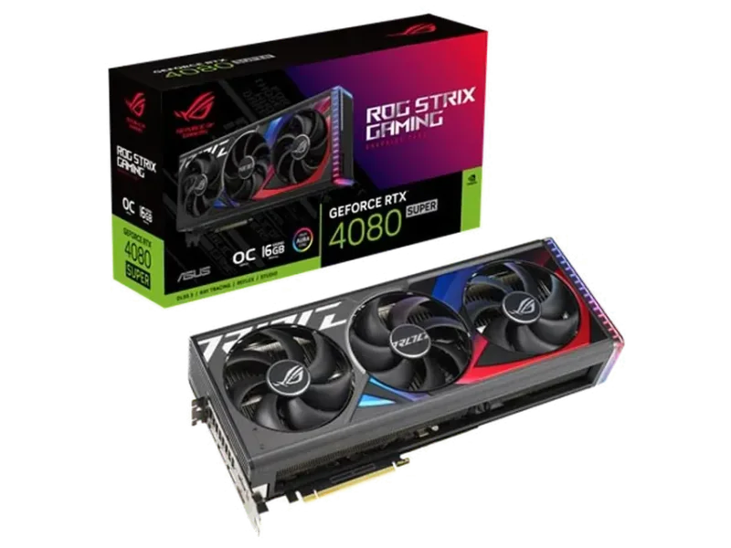 ASUS ROG Strix Geforce RTX 4080 Super OC Edition 16GB NVIDIA Graphics Card