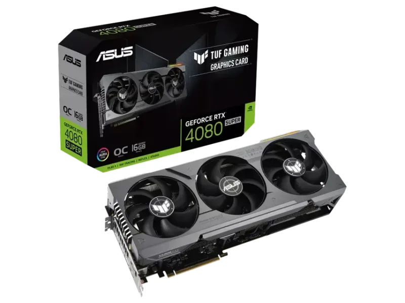 ASUS TUF Gaming GeForce RTX 4080 Super OC 16GB Nvidia Graphic Card