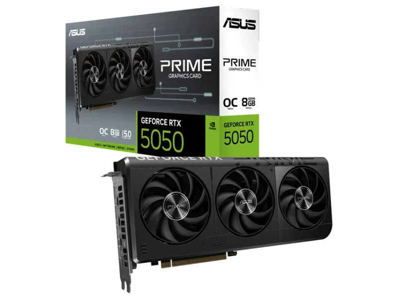ASUS PRIME RTX 5050 8GB GDDR6 OC EDITION GRAPHICS CARD