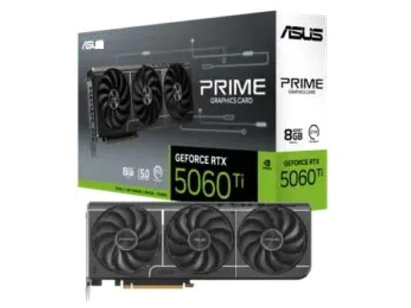 Asus Prime GeForce RTX 5060 Ti Edition 8GB GDDR7 Graphics Card PRIME-RTX5060TI-8G
