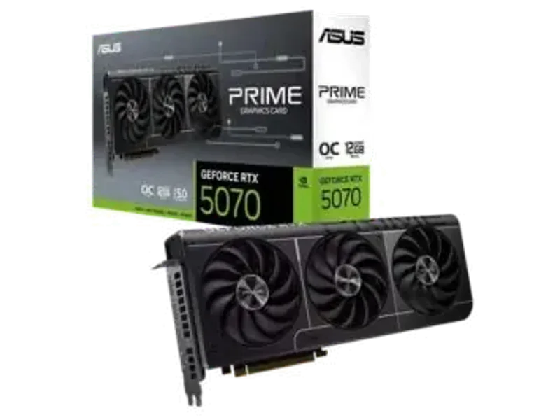 ASUS Prime RTX 5070 OC Edition 12GB GDDR7 Graphics Card PRIME-RTX5070-O12G