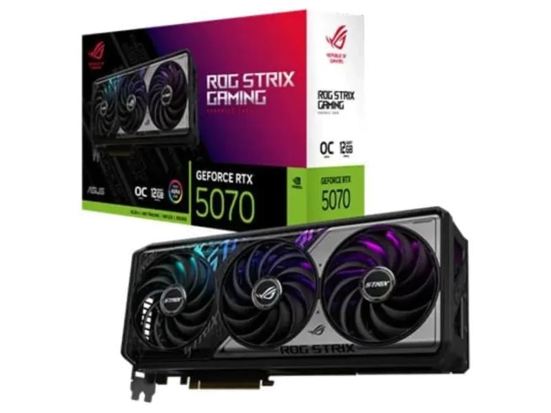 ASUS ROG STRIX GeForce RTX 5070 OC 12GB Nvidia Graphic Card