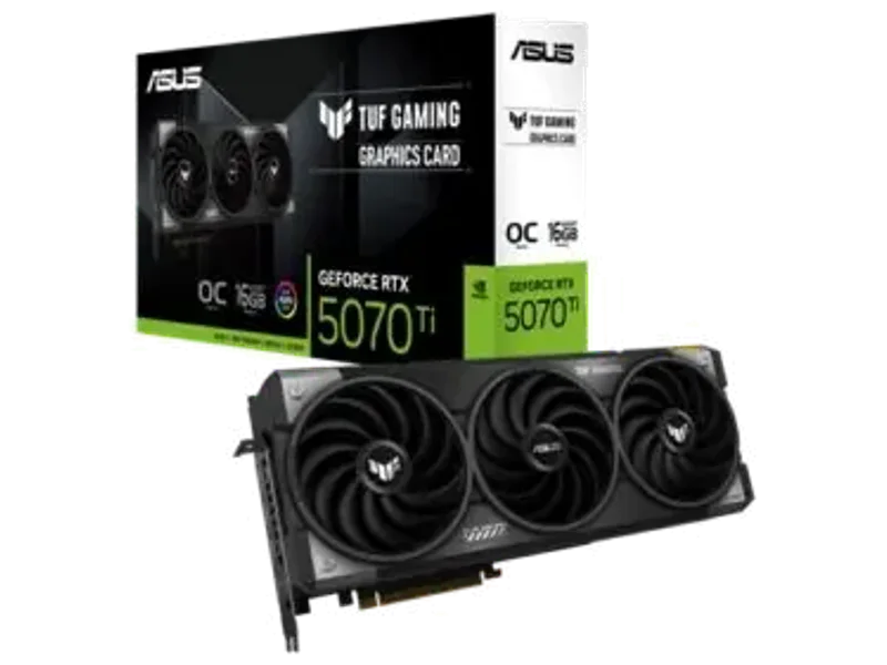 ASUS TUF Gaming GeForce RTX 5070 Ti 16GB GDDR7 OC Edition Graphics Card TUF-RTX5070TI-O16G-GAMING