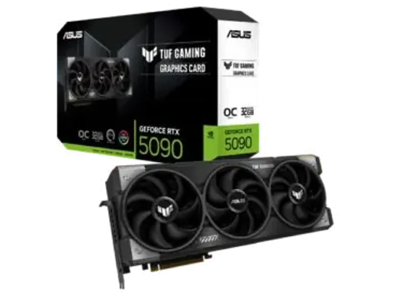 ASUS TUF Gaming GeForce RTX 5090 32GB GDDR7 OC Edition Graphics Card TUF-RTX5090-O32G-GAMING