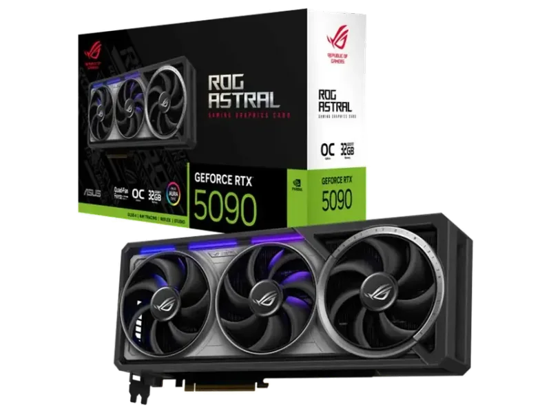 Asus Rog Astral Rtx 5090 Oc Edition 32Gb GDDR7 Graphics Card