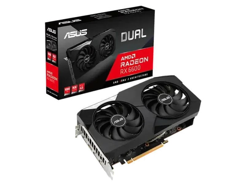 ASUS Dual Radeon RX 6600 8GB AMD Graphic Card