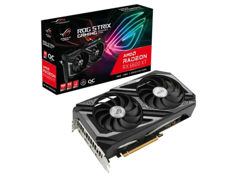 ASUS ROG Strix Gaming Radeon RX 6600 XT OC 8GB AMD Graphic Card