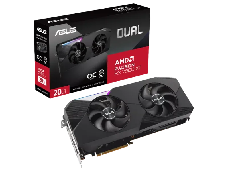 ASUS Dual Radeon RX 7900 XT OC 20GB AMD Graphic Card