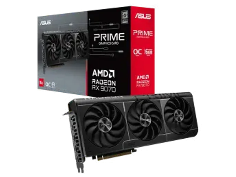 Asus Prime Radeon RX 9070 OC Edition 16GB GDDR6 (PRIME-RX9070-O16G)