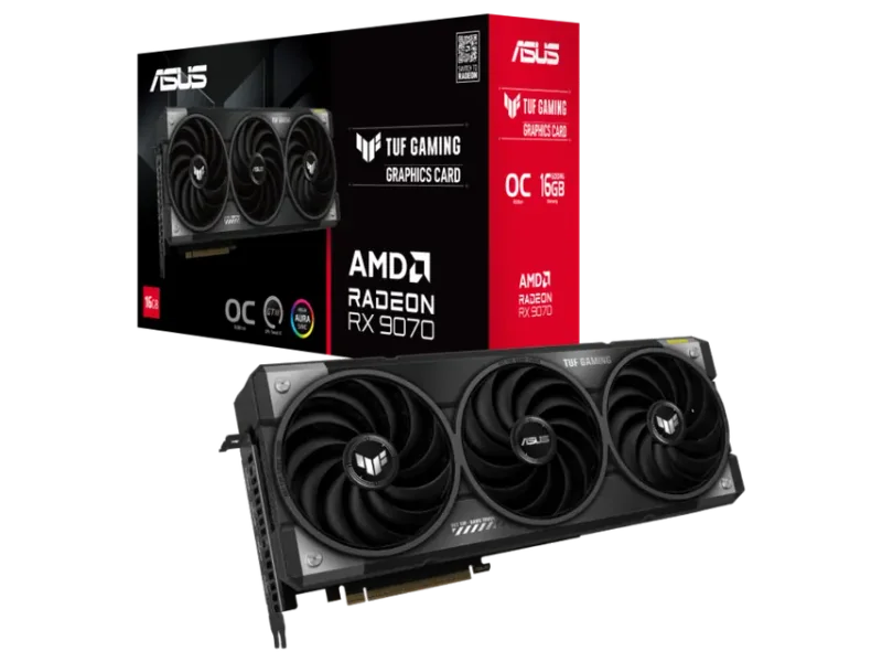 ASUS TUF Gaming Radeon RX 9070 OC Edition 16GB AMD Graphic Card