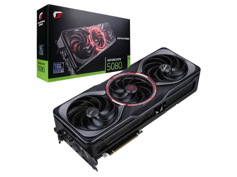 COLORFUL IGAME RTX 5080 ADVANCED OC 16GB-V GRAPHICS CARD