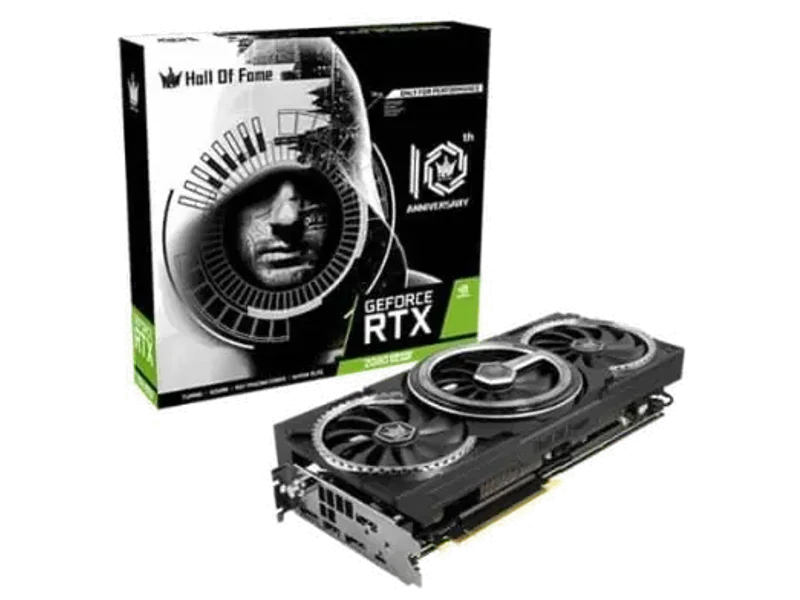 GALAX GeForce RTX 2080 Super HOF 10th Anniversary Black Edition 8GB Nvidia Graphic Card