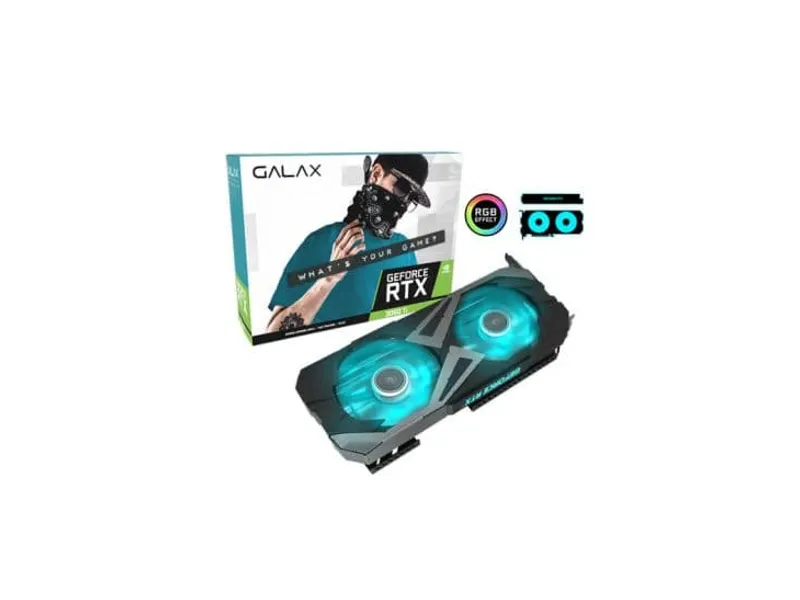 GALAX GeForce RTX 3060 Ti EX (1-Click OC) 8GB Nvidia Graphic Card