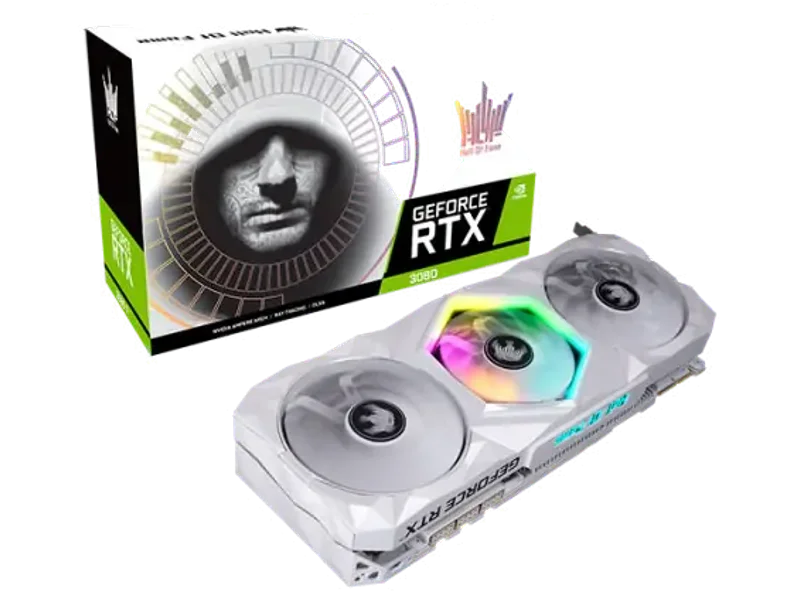 GALAX GeForce RTX 3080 HOF (LHR) 10GB GDDR6X Graphic Card 38NWM3MD3BJJ