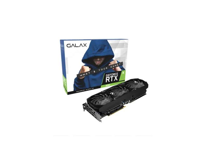 GALAX GeForce RTX 3080 SG (1-Click OC) LHR 10GB Graphic Card 38NWM3MD99RG