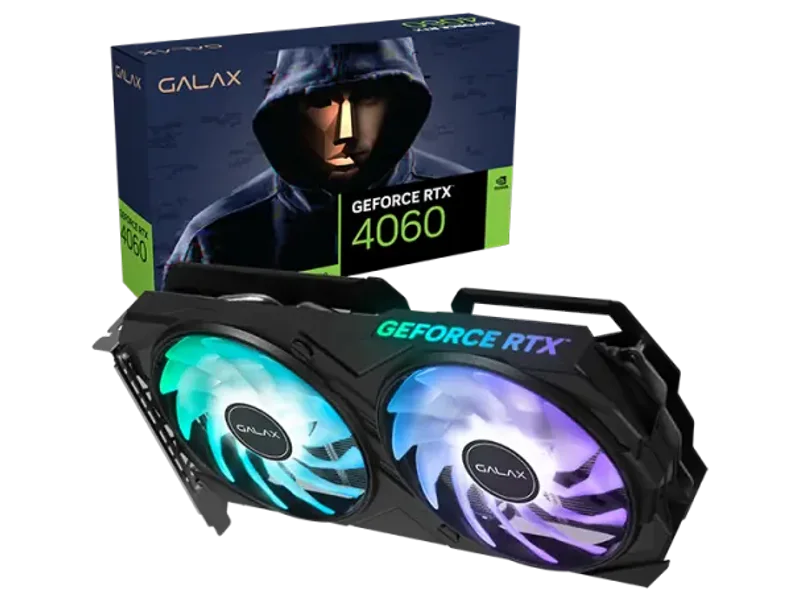 GALAX GeForce RTX 4060 EX (1-Click OC) Nvidia Graphic Card