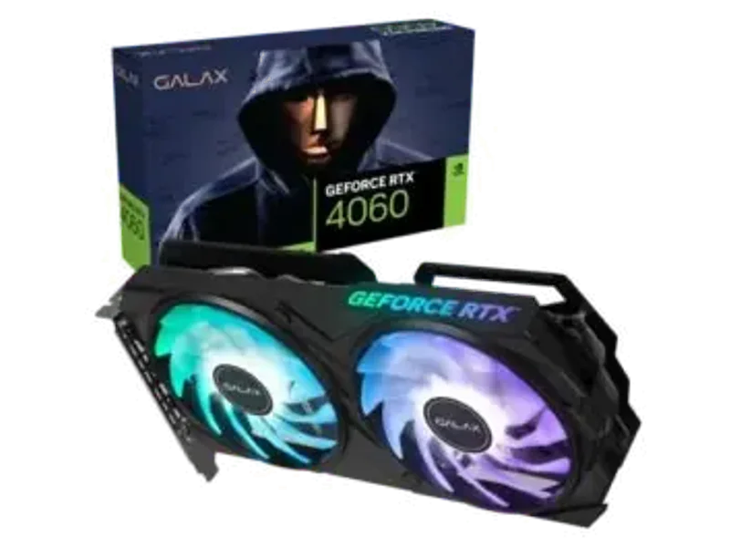 Galax RTX 4060 EX 1-Click OC 8GB Graphics Card 46NSL8MD8MEX