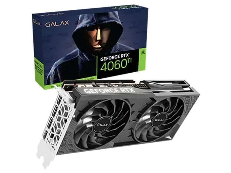 GALAX GeForce RTX 4060 Ti (1-Click OC) 8GB Nvidia Graphic Card