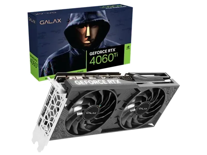 GALAX GeForce RTX 4060 Ti 8GB 1-Click OC Graphic Card 46ISL8MD8COC