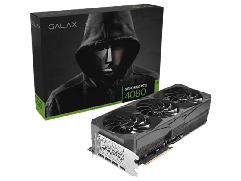Galax GeForce RTX 4080 16GB SG 1-Click OC Graphic Card 48NZM6MD6LSG