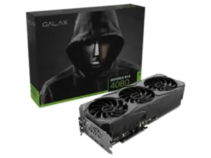 GALAX GeForce RTX 4080 16GB ST 1-Click OC 16GB GDDR6X Graphic Card 48NZM6MD6LTS
