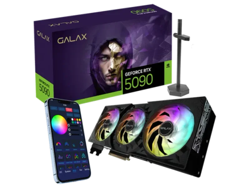 GALAX Geforce RTX 5090 D 1-Click OC 32GB NVIDIA Graphic Card