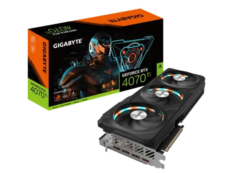 Gigabyte GeForce RTX­­ 4070 Ti GAMING OC 12G Graphic Card GV-N407TGAMING OC-12GD