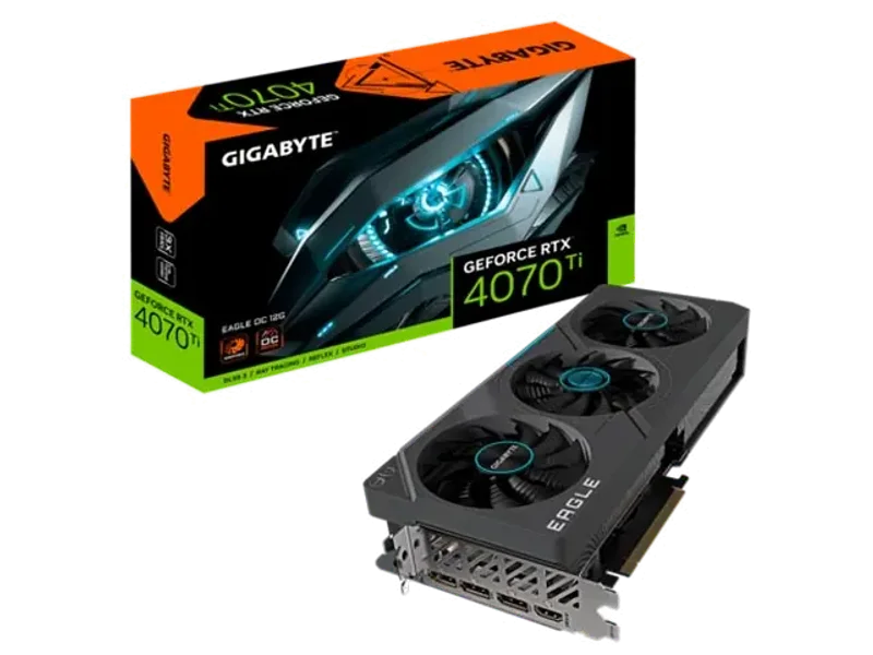 Gigabyte GeForce RTX 4070 Ti EAGLE OC 12G Graphic Card GV-N407TEAGLE OC-12G