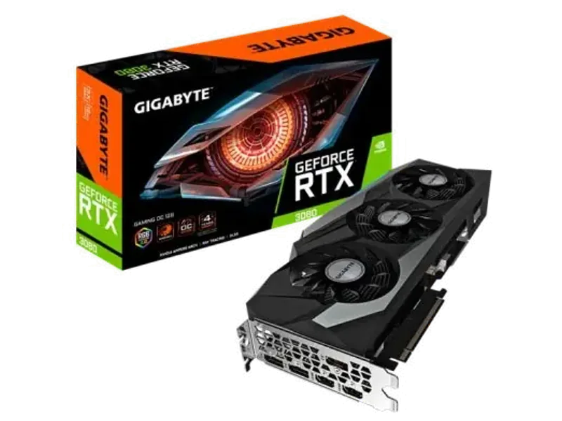Gigabyte Geforce RTX 3080 Gaming OC 12GB GDDR6X Graphic Card GV-N3080Gaming OC-12GD
