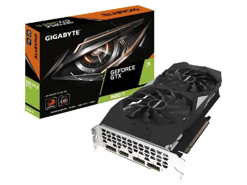 GIGABYTE GeForce GTX 1660 Ti Windforce OC 6GB Nvidia Graphic Card