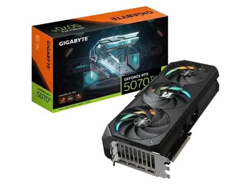 Gigabyte GeForce RTX™ 5070 Ti GAMING OC 16G Graphic Card GV-N507TGAMING OC-16GD