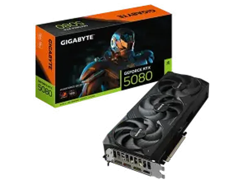 Gigabyte GeForce RTX 5080 WINDFORCE OC SFF 16G GDDR7 (GV-N5080WF3OC-16GD)