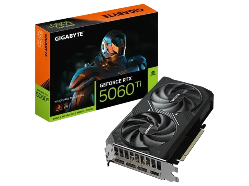 Gigabyte GeForce RTX 5060 Ti WINDFORCE MAX OC 16G Graphics Card